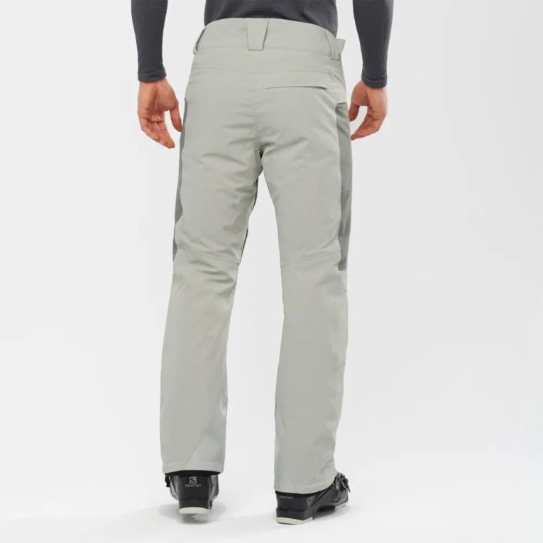 Mint Salomon Brilliant Men's Ski Pants | IE HU4168